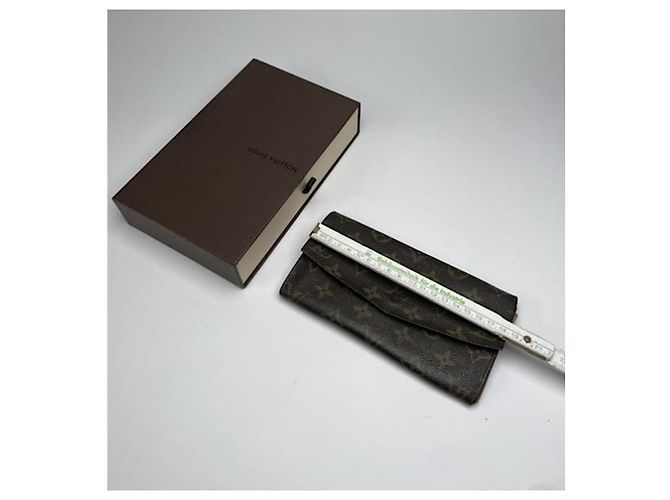 Billetera de cuero marrón Louis Vuitton Kimono Castaño - vista 5