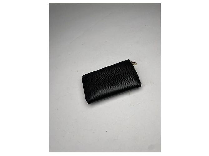 Louis Vuitton Louise schwarze Lederbörse - Ansicht 2