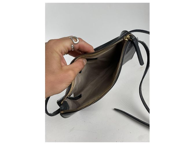 Borsa in pelle nera Marc by Marc Jacobs Nero - vista 3