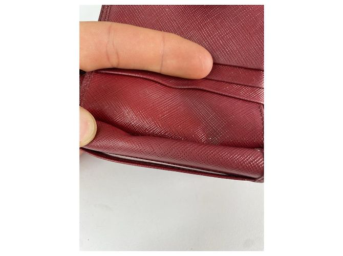 Borsa in pelle rossa Salvatore Ferragamo Rosso - vista 4