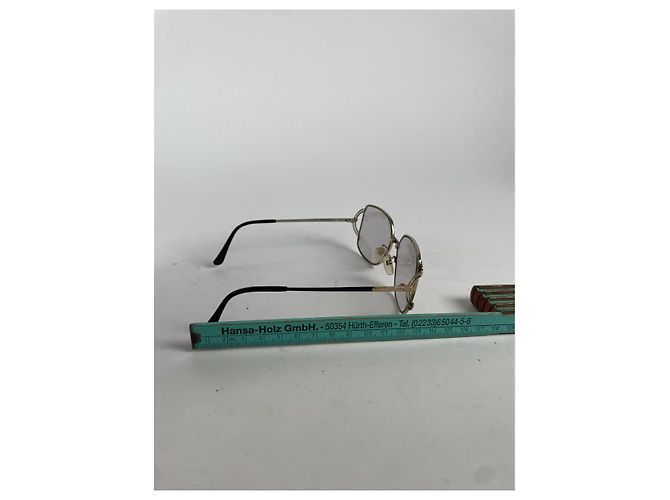 Gafas de sol de metal dorado Givenchy - vista 4