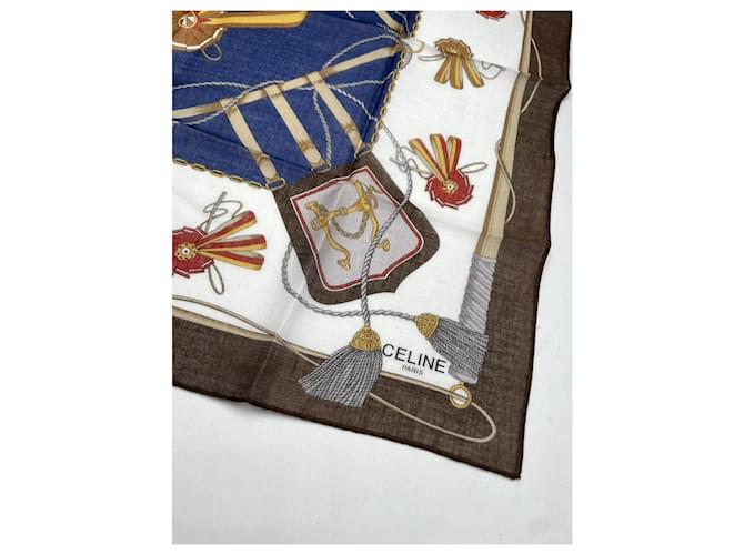 Céline Celine Multicolor Seidenhandkerchief Mehrfarben - Ansicht 2
