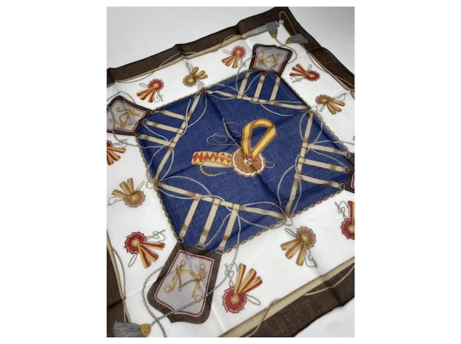 Céline Celine Multicolor Seidenhandkerchief Mehrfarben - Ansicht 3