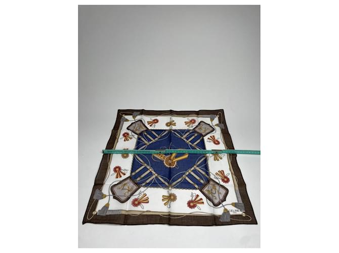 Céline Celine Multicolor Seidenhandkerchief Mehrfarben - Ansicht 5