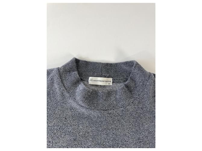 Courreges Courrèges Blaue Baumwollstrickwaren & Sweatshirt - Ansicht 3