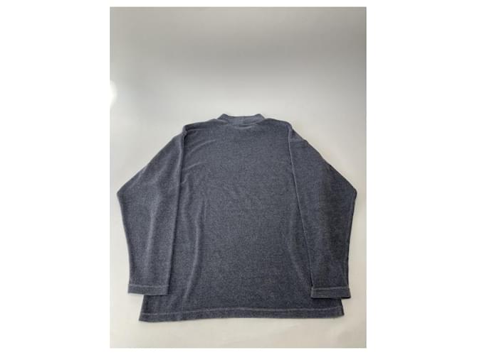 Courreges Courrèges Blaue Baumwollstrickwaren & Sweatshirt - Ansicht 5