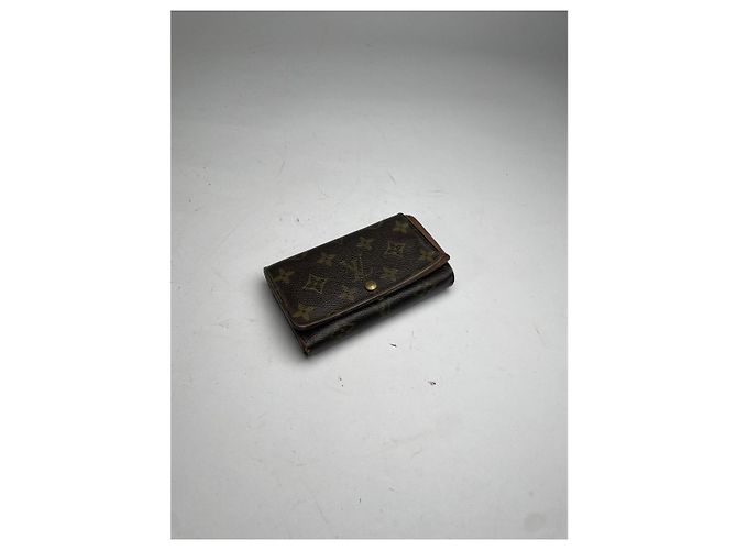 Billetera de cuero marrón Joséphine de Louis Vuitton Castaño - vista 5