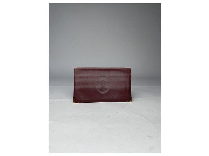 Cartier Bordeaux Lackleder Tasche - Ansicht 3