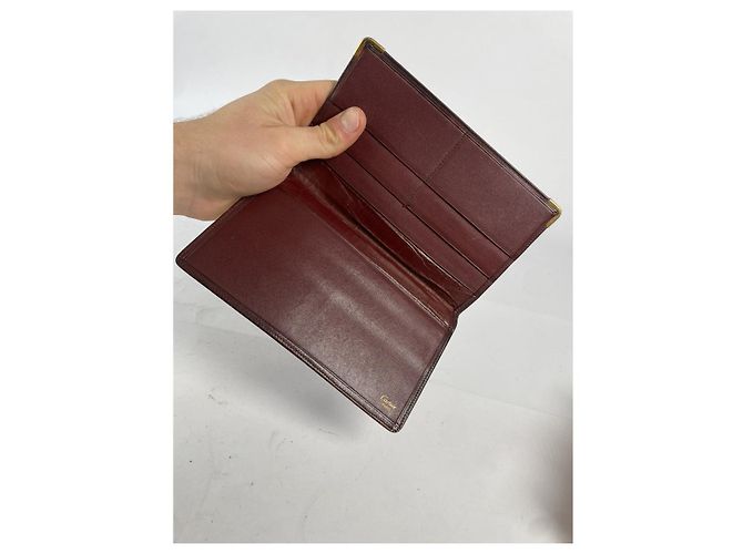 Cartier Bordeaux Lackleder Tasche - Ansicht 4