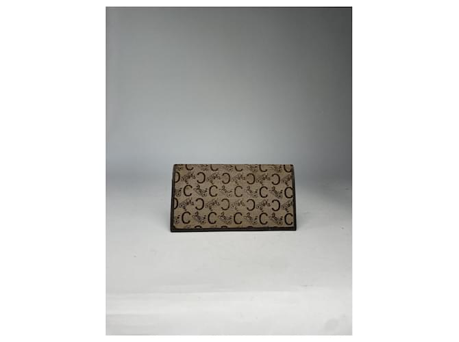 Céline Borsa in cotone Celine Brown Marrone - vista 2