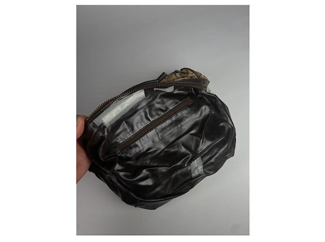 Céline Borsa in pelle marrone Celine sac 16 - vista 3