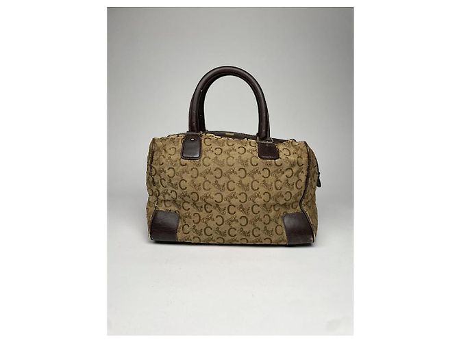 Céline Borsa in pelle marrone Celine sac 16 - vista 5