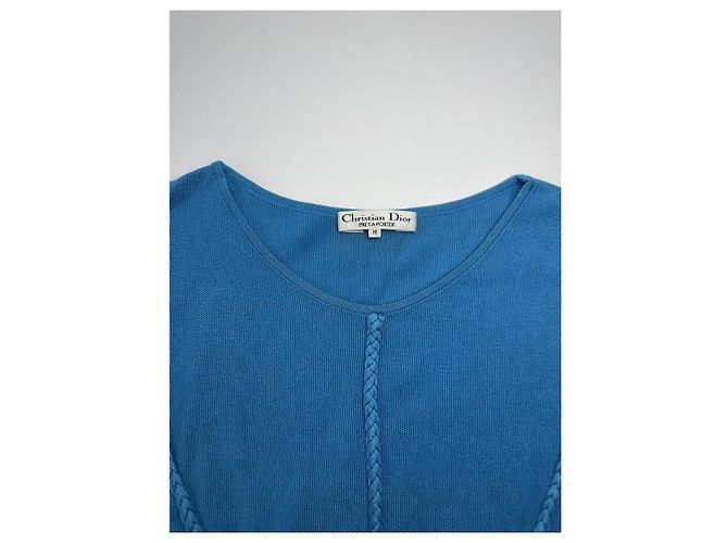 Dior J'adore Top de Algodón Azul - vista 4