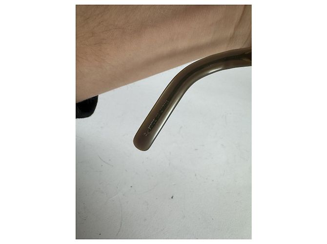 Occhiali da sole in metallo multicolore Saint Laurent - vista 4