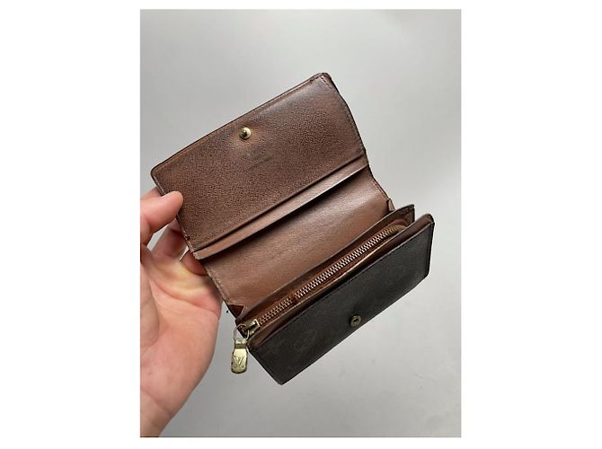 Cartera de cuero marrón Juliette de Louis Vuitton Castaño - vista 4