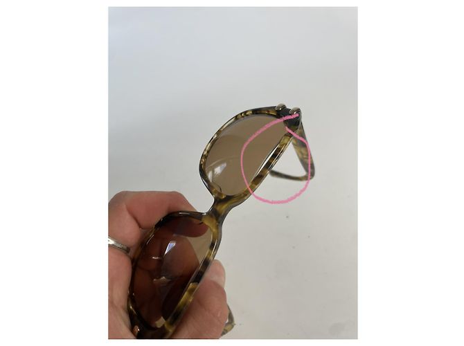 Givenchy Camel Plastic Sunglasses - view 2