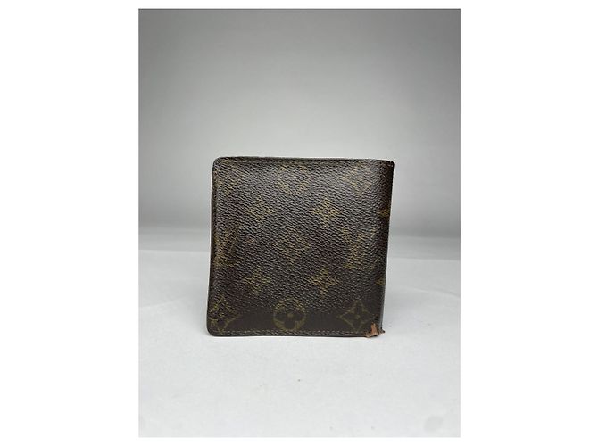 Portafoglio in pelle marrone Couverture Passeport Louis Vuitton - vista 4