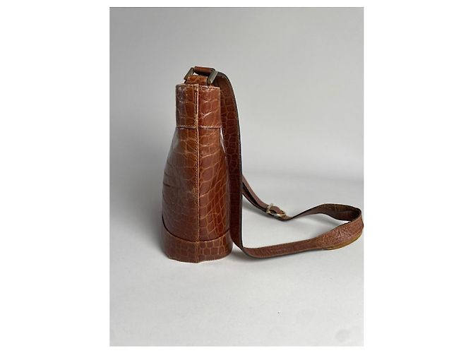 Schwarze Polyester-Handtasche von Salvatore Ferragamo - Ansicht 5