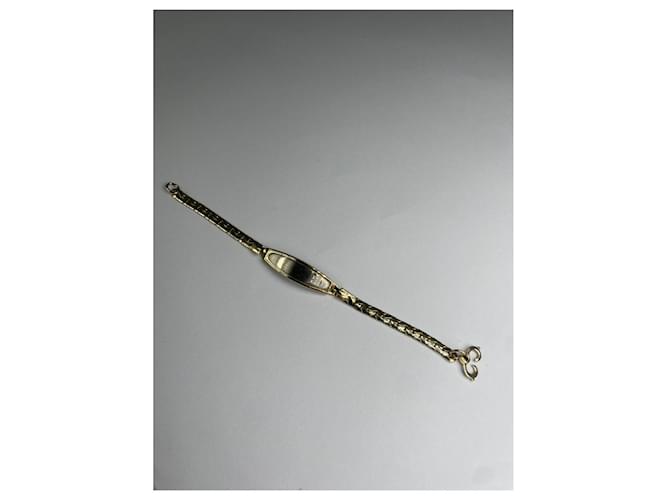 Bracciale in acciaio dorato Givenchy D'oro - vista 4