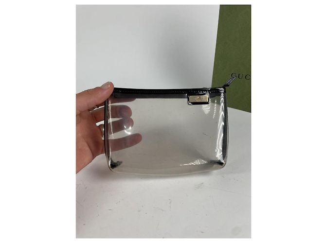 Gucci Ophidia Other Plastic Clutch Bag Black - view 2