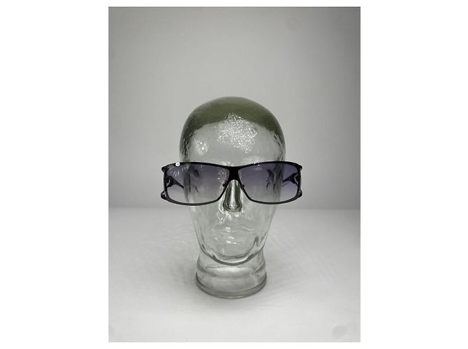 Gafas de sol de metal negro Versace - vista 2