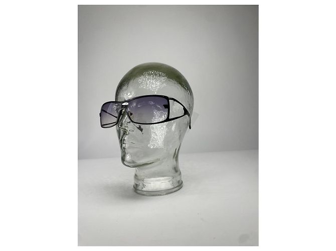 Gafas de sol de metal negro Versace - vista 4