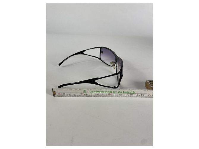 Gafas de sol de metal negro Versace - vista 5