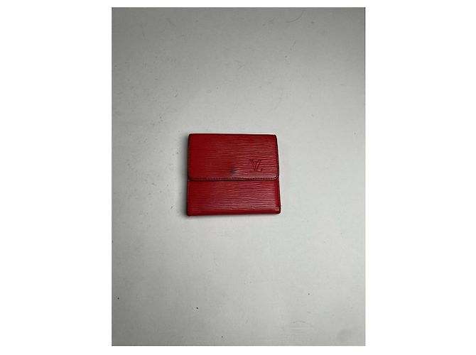 Cartera de cuero rojo Louis Vuitton Pont 9 Roja - vista 3