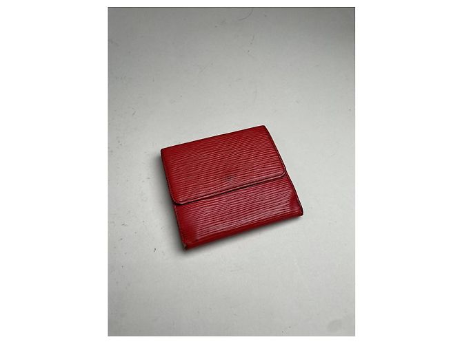 Cartera de cuero rojo Louis Vuitton Pont 9 Roja - vista 4