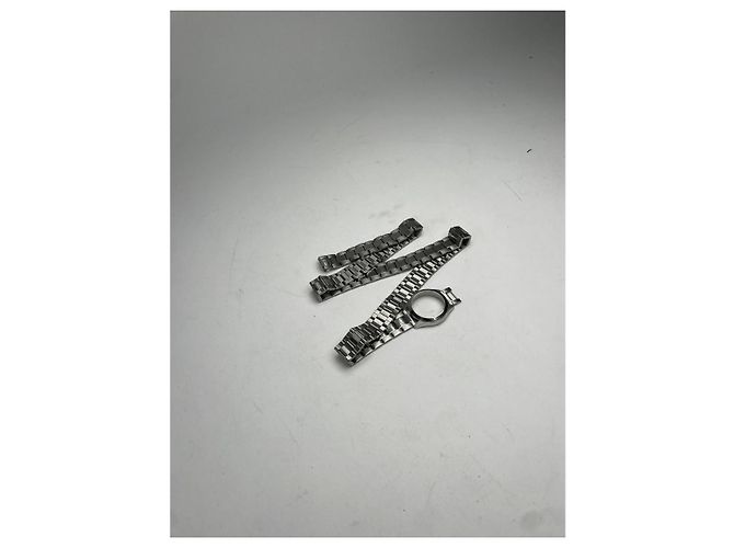 Bracciale in acciaio argento Maison Martin Margiela - vista 4