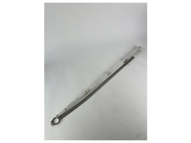 Bracciale in acciaio argento Maison Martin Margiela - vista 5