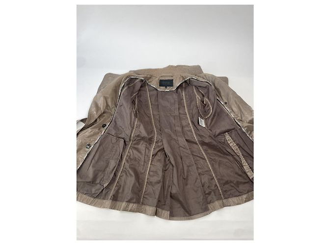 Burberry Sandringham brauner Polyester-Trenchcoat - Ansicht 5