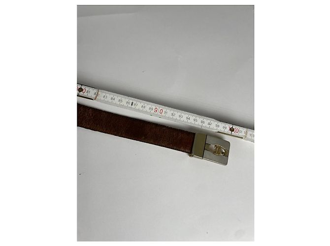 Cartier brauner Ledergürtel - Ansicht 4