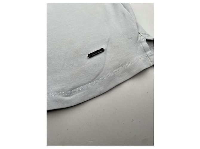 Polo de algodón gris Calvin Klein - vista 4