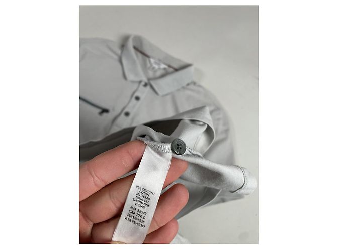 Polo de algodón gris Calvin Klein - vista 5