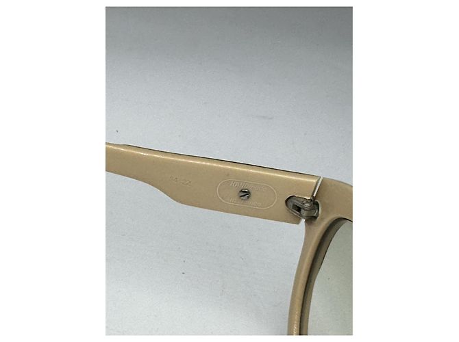 Céline Gafas de sol de plástico beige Celine - vista 3