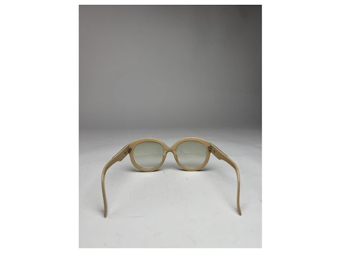 Céline Gafas de sol de plástico beige Celine - vista 4