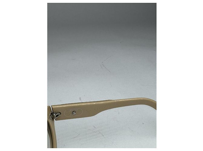 Céline Gafas de sol de plástico beige Celine - vista 5