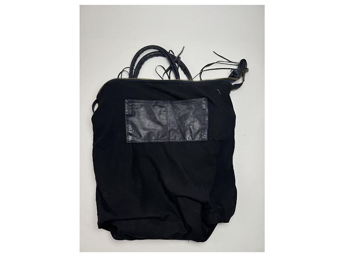 Borsa in pelle navy Balenciaga City Blu navy - vista 3