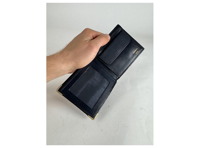 Givenchy GV3 Black Leather Wallet - view 4