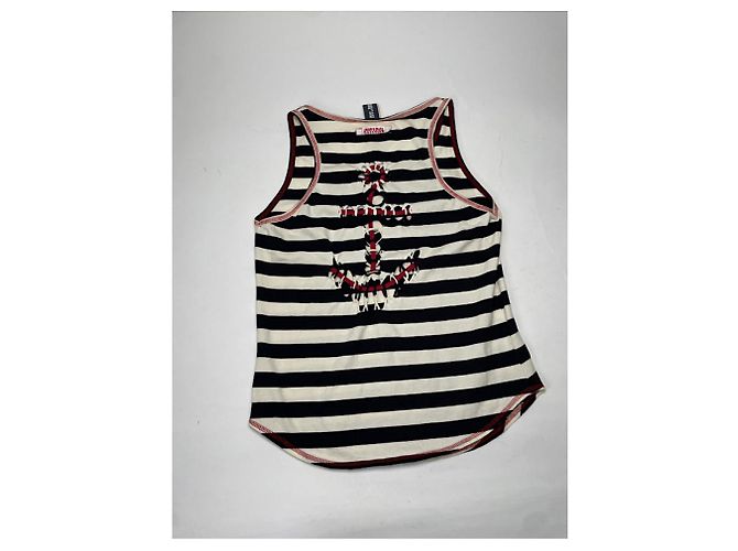 Top de algodón negro Jean Paul Gaultier - vista 3