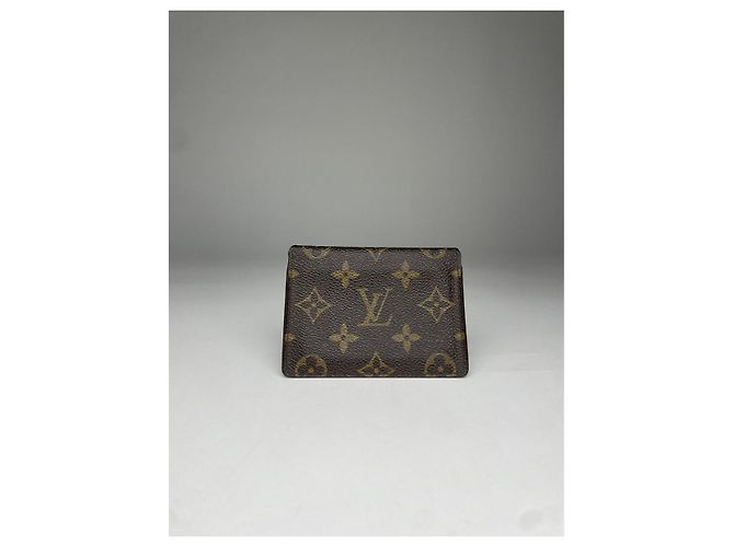 Borsa in pelle marrone Louis Vuitton - vista 2