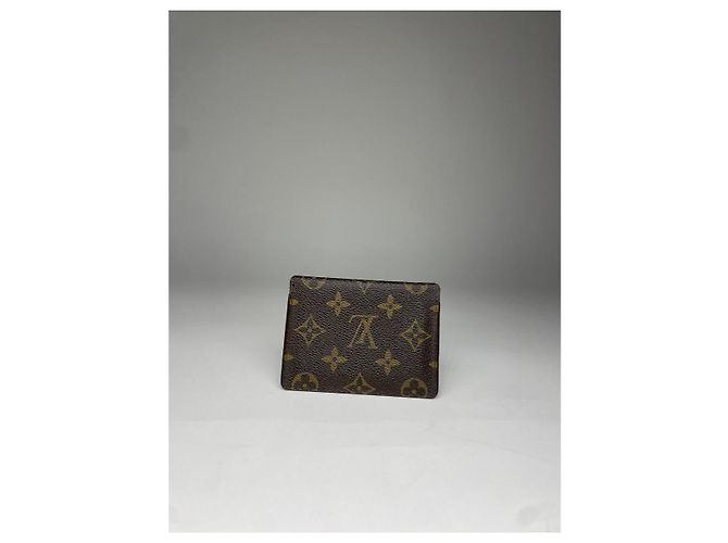 Borsa in pelle marrone Louis Vuitton - vista 3