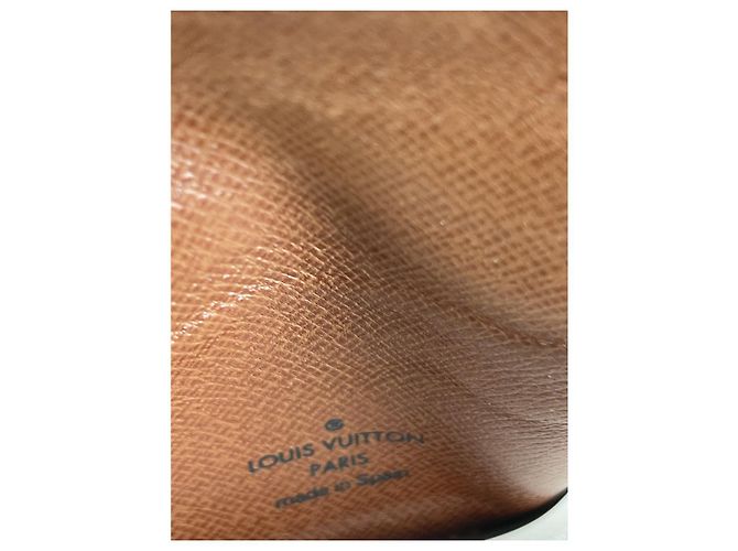 Borsa in pelle marrone Louis Vuitton - vista 5