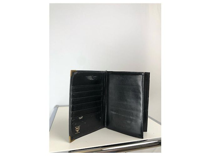 MCM schwarze Lederhandtasche - Ansicht 3
