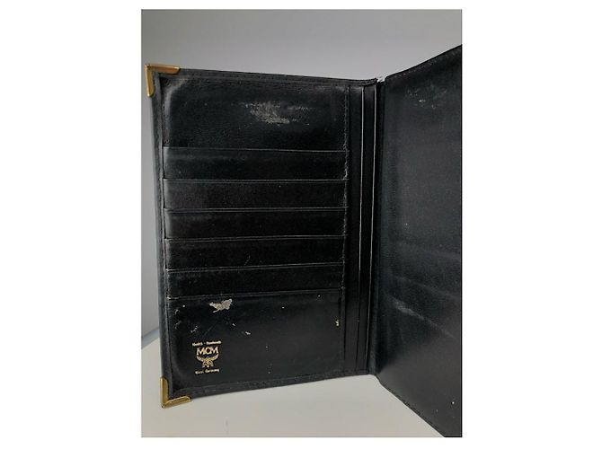 MCM schwarze Lederhandtasche - Ansicht 4