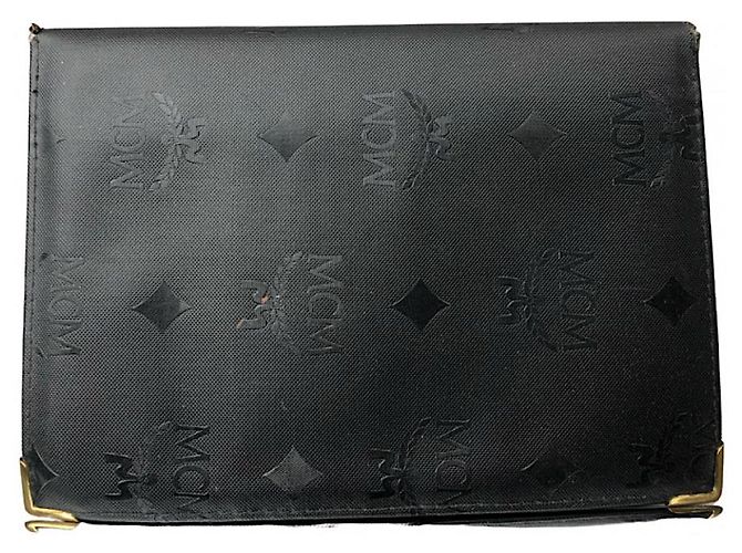 MCM schwarze Lederhandtasche - Ansicht 5