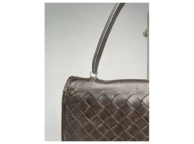 Borsa in pelle marrone Bottega Veneta - vista 2