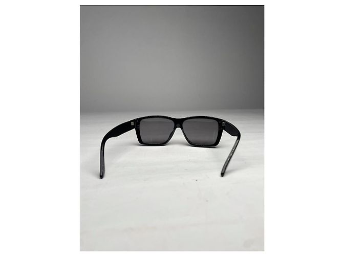 Occhiali da sole in plastica nera Gucci Nero - vista 5