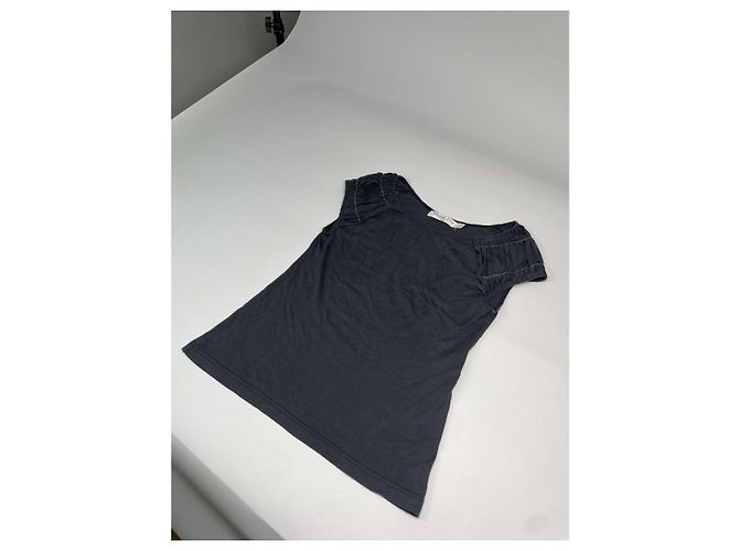 Dior J'adore Top de Seda Negra Negro - vista 3